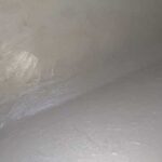 Antes-Depois Impermeabilização de cisterna da Empresa Pluvita Rio de Janeiro 2